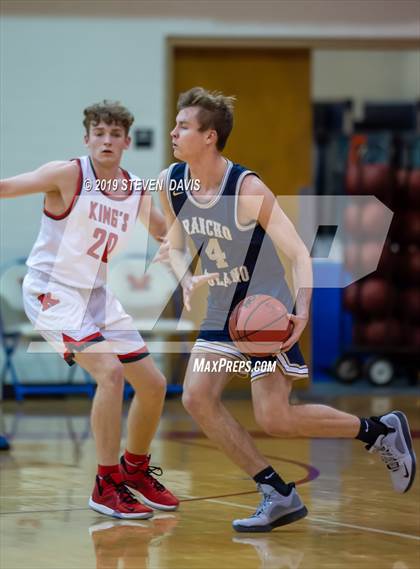 Thumbnail 1 in Kings vs Rancho Solano Prep  (Visit Mesa Basketball Challenge) photogallery.