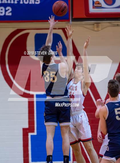 Thumbnail 3 in Kings vs Rancho Solano Prep  (Visit Mesa Basketball Challenge) photogallery.