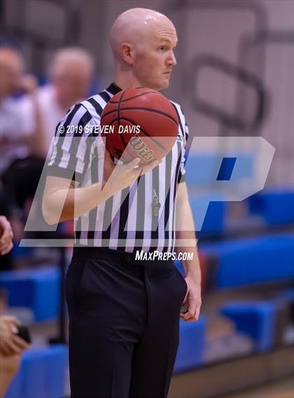 Thumbnail 1 in Kings vs Rancho Solano Prep  (Visit Mesa Basketball Challenge) photogallery.