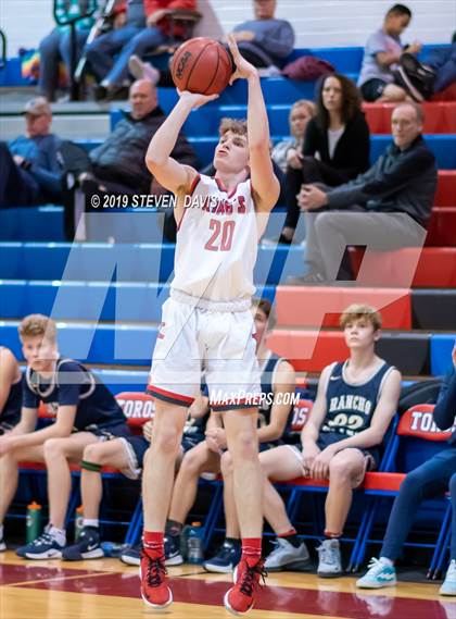 Thumbnail 3 in Kings vs Rancho Solano Prep  (Visit Mesa Basketball Challenge) photogallery.