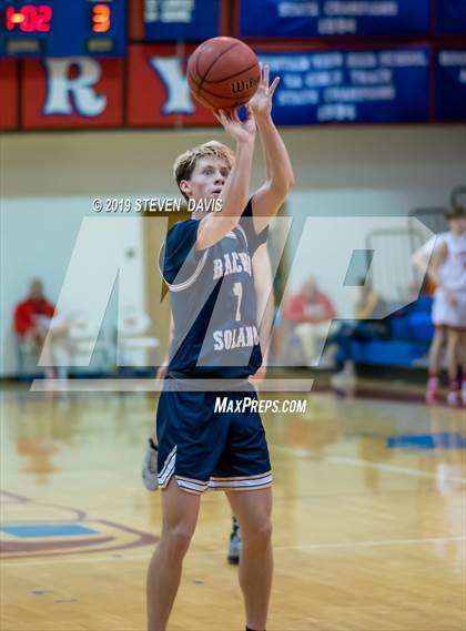 Thumbnail 2 in Kings vs Rancho Solano Prep  (Visit Mesa Basketball Challenge) photogallery.