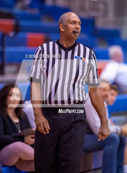 Thumbnail 1 in Kings vs Rancho Solano Prep  (Visit Mesa Basketball Challenge) photogallery.