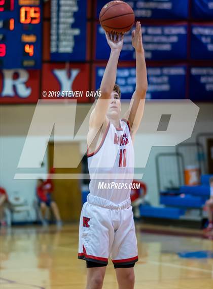 Thumbnail 2 in Kings vs Rancho Solano Prep  (Visit Mesa Basketball Challenge) photogallery.