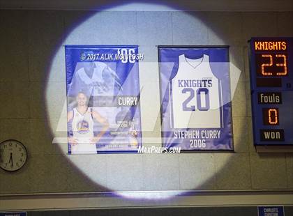 Thumbnail 3 in Stephen Curry Jersey Retirement @ Charlotte Christian photogallery.