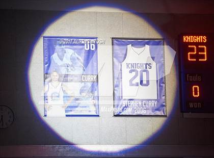 Thumbnail 2 in Stephen Curry Jersey Retirement @ Charlotte Christian photogallery.