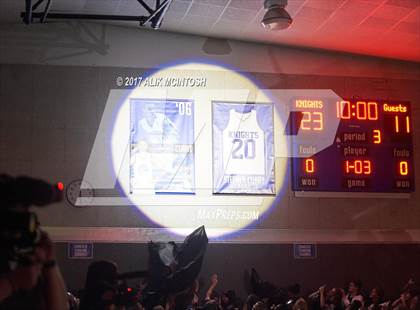 Thumbnail 1 in Stephen Curry Jersey Retirement @ Charlotte Christian photogallery.