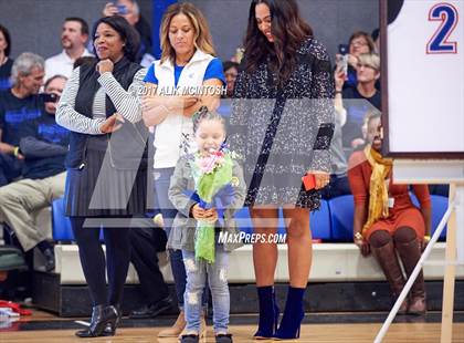 Thumbnail 1 in Stephen Curry Jersey Retirement @ Charlotte Christian photogallery.