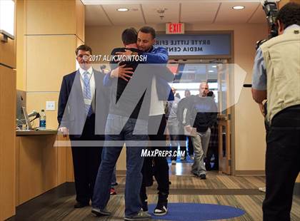 Thumbnail 2 in Stephen Curry Jersey Retirement @ Charlotte Christian photogallery.