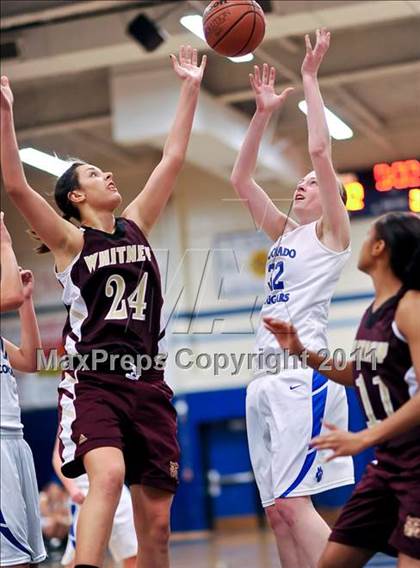 Thumbnail 2 in Whitney vs. El Dorado (CIF SJS D3 Playoffs) photogallery.