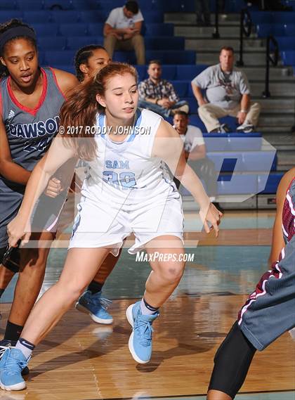 Thumbnail 3 in Sam Rayburn vs. Dawson (McDonald's Texas Invitational) photogallery.