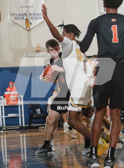 Thumbnail 1 in Mamaroneck vs Pelham (Pelham Holiday Tournament) photogallery.