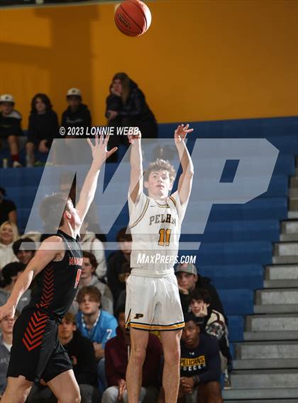 Thumbnail 2 in Mamaroneck vs Pelham (Pelham Holiday Tournament) photogallery.