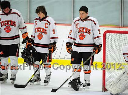 Thumbnail 1 in St. Joseph vs. Ridgefield (FCIAC Tier 1 Semifinal) photogallery.
