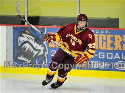 Thumbnail 1 in St. Joseph vs. Ridgefield (FCIAC Tier 1 Semifinal) photogallery.