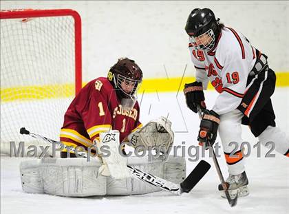 Thumbnail 3 in St. Joseph vs. Ridgefield (FCIAC Tier 1 Semifinal) photogallery.