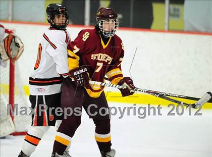 Thumbnail 3 in St. Joseph vs. Ridgefield (FCIAC Tier 1 Semifinal) photogallery.