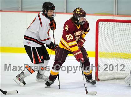 Thumbnail 2 in St. Joseph vs. Ridgefield (FCIAC Tier 1 Semifinal) photogallery.