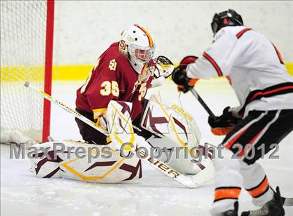 Thumbnail 1 in St. Joseph vs. Ridgefield (FCIAC Tier 1 Semifinal) photogallery.
