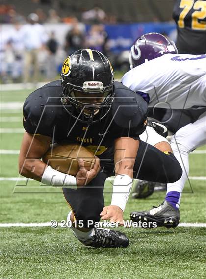 Thumbnail 1 in Mangham @ Kinder (LHSAA Class 2A Final) photogallery.