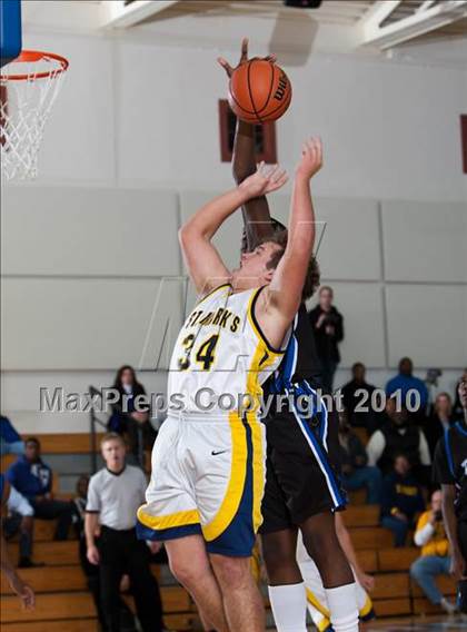 Thumbnail 1 in St. Mark's vs Trinity Christian (Trinity Valley School Shootout) photogallery.