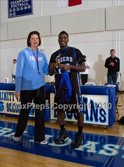 Thumbnail 2 in St. Mark's vs Trinity Christian (Trinity Valley School Shootout) photogallery.