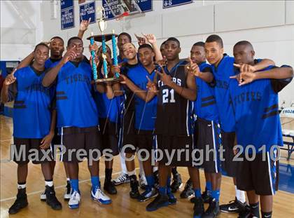 Thumbnail 3 in St. Mark's vs Trinity Christian (Trinity Valley School Shootout) photogallery.