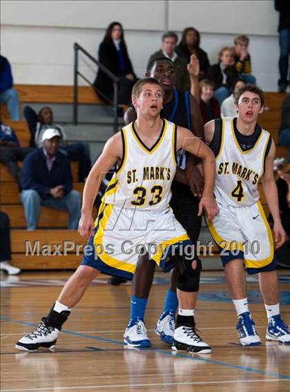 Thumbnail 3 in St. Mark's vs Trinity Christian (Trinity Valley School Shootout) photogallery.