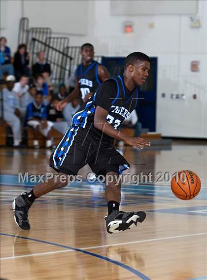 Thumbnail 2 in St. Mark's vs Trinity Christian (Trinity Valley School Shootout) photogallery.