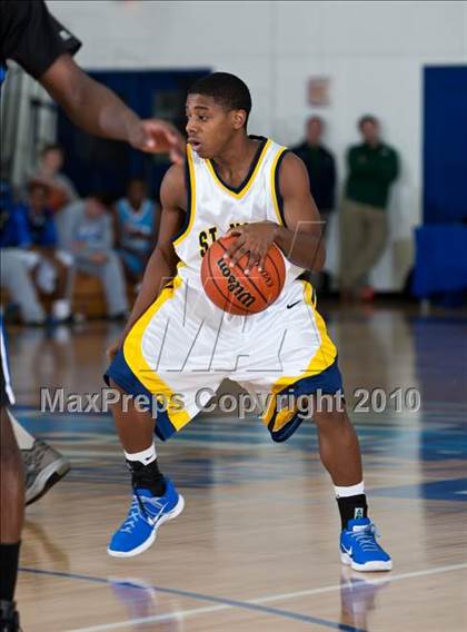 Thumbnail 1 in St. Mark's vs Trinity Christian (Trinity Valley School Shootout) photogallery.