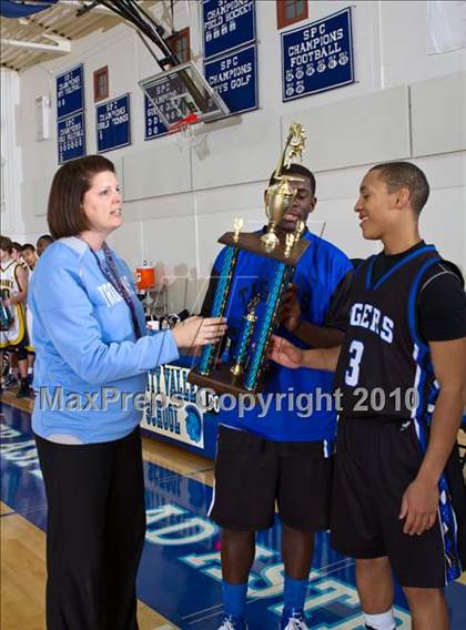 Thumbnail 2 in St. Mark's vs Trinity Christian (Trinity Valley School Shootout) photogallery.