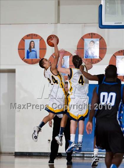 Thumbnail 1 in St. Mark's vs Trinity Christian (Trinity Valley School Shootout) photogallery.