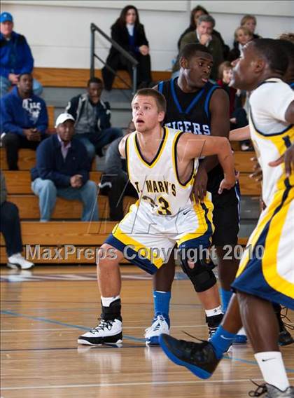 Thumbnail 1 in St. Mark's vs Trinity Christian (Trinity Valley School Shootout) photogallery.