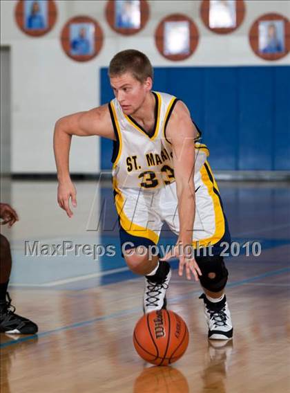Thumbnail 2 in St. Mark's vs Trinity Christian (Trinity Valley School Shootout) photogallery.