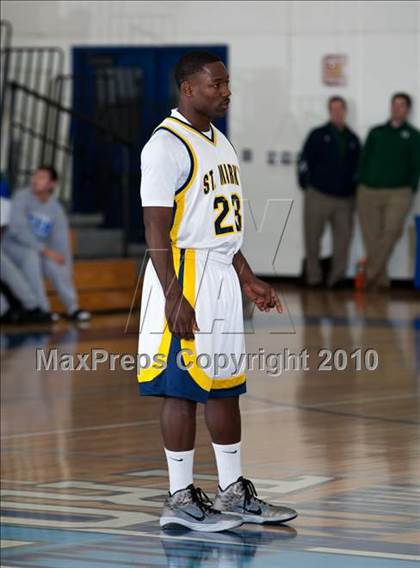 Thumbnail 1 in St. Mark's vs Trinity Christian (Trinity Valley School Shootout) photogallery.