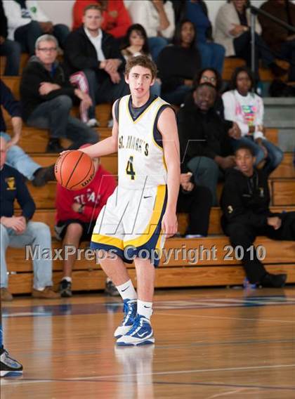 Thumbnail 3 in St. Mark's vs Trinity Christian (Trinity Valley School Shootout) photogallery.