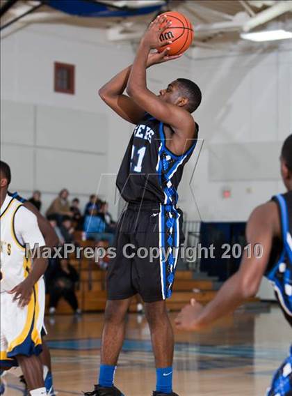Thumbnail 2 in St. Mark's vs Trinity Christian (Trinity Valley School Shootout) photogallery.