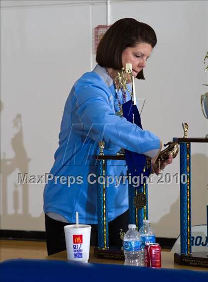 Thumbnail 1 in St. Mark's vs Trinity Christian (Trinity Valley School Shootout) photogallery.