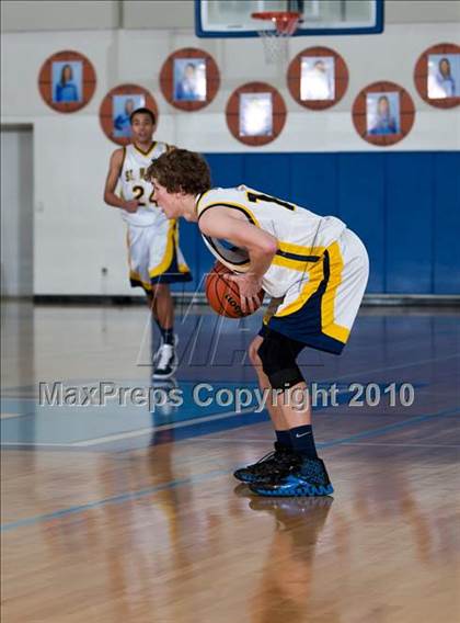 Thumbnail 3 in St. Mark's vs Trinity Christian (Trinity Valley School Shootout) photogallery.