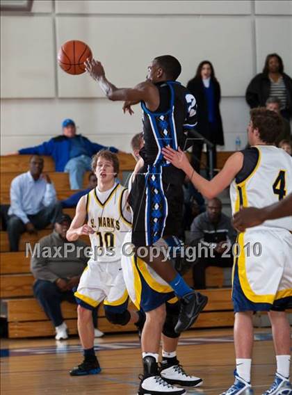 Thumbnail 3 in St. Mark's vs Trinity Christian (Trinity Valley School Shootout) photogallery.