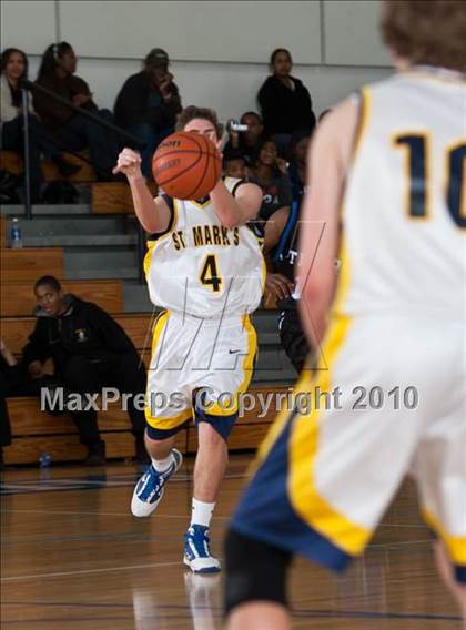 Thumbnail 3 in St. Mark's vs Trinity Christian (Trinity Valley School Shootout) photogallery.