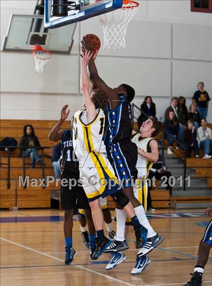 Thumbnail 1 in St. Mark's vs Trinity Christian (Trinity Valley School Shootout) photogallery.