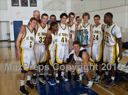 Thumbnail 2 in St. Mark's vs Trinity Christian (Trinity Valley School Shootout) photogallery.