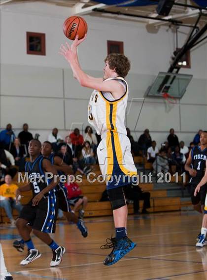 Thumbnail 1 in St. Mark's vs Trinity Christian (Trinity Valley School Shootout) photogallery.