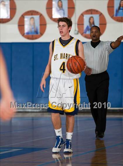 Thumbnail 2 in St. Mark's vs Trinity Christian (Trinity Valley School Shootout) photogallery.