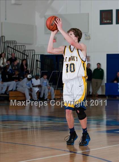 Thumbnail 1 in St. Mark's vs Trinity Christian (Trinity Valley School Shootout) photogallery.