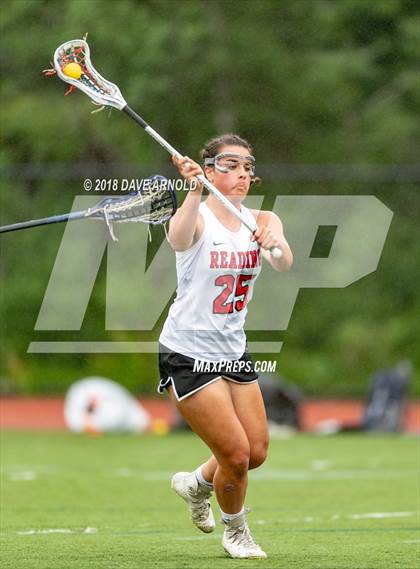 Thumbnail 2 in Peabody Veterans Memorial @ Reading Memorial (MIAA Division 1 North 1st Round) photogallery.