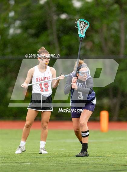 Thumbnail 2 in Peabody Veterans Memorial @ Reading Memorial (MIAA Division 1 North 1st Round) photogallery.