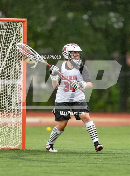Thumbnail 2 in Peabody Veterans Memorial @ Reading Memorial (MIAA Division 1 North 1st Round) photogallery.