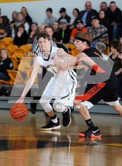 Thumbnail 3 in Crab Orchard @ Goreville (IHSA 1A Regional Semifinal) photogallery.
