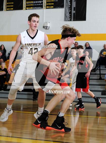 Thumbnail 3 in Crab Orchard @ Goreville (IHSA 1A Regional Semifinal) photogallery.